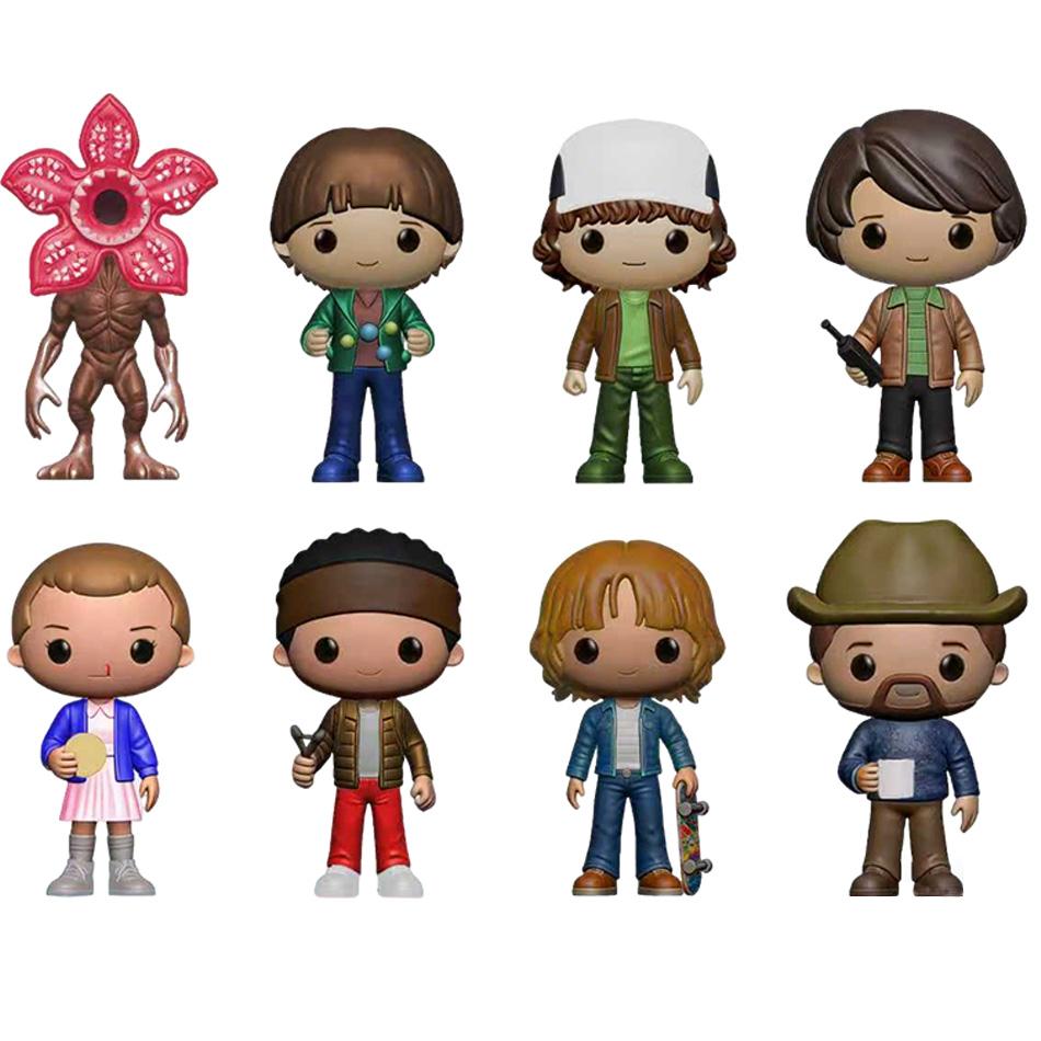 4 Style Strangers Things Model Jane Ives/Will Byers/Mike Wheeler Action Figure Cosplay Vinyl Ornament Figures Toy New Year Gift