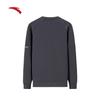 Anta Men's Plush Lined Round Neck Sweatshirt