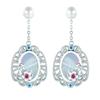 S925 Sterling Silber Ohrringe im chinesischen Stil Damen Vielseitige Ohrringe Hochwertiger Schmuck