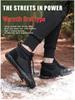 2024 Winter Fleece-Lined Waterproof High-Top Snow Boots - Warm, Breathable Casual Cotton Shoes for Couples