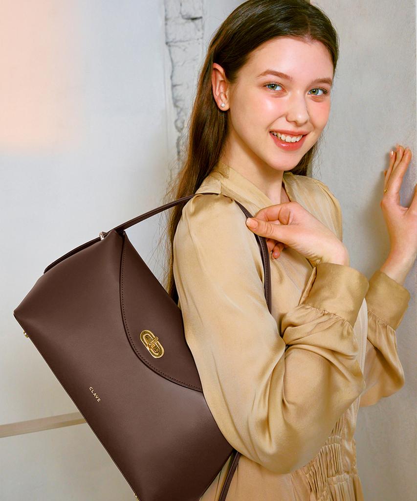 Clave Nicole Brown Tote Bag