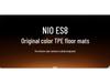 Alfombrillas para el suelo del Nio ES8 TPE2026 Juego de alfombras para el interior de seis plazas