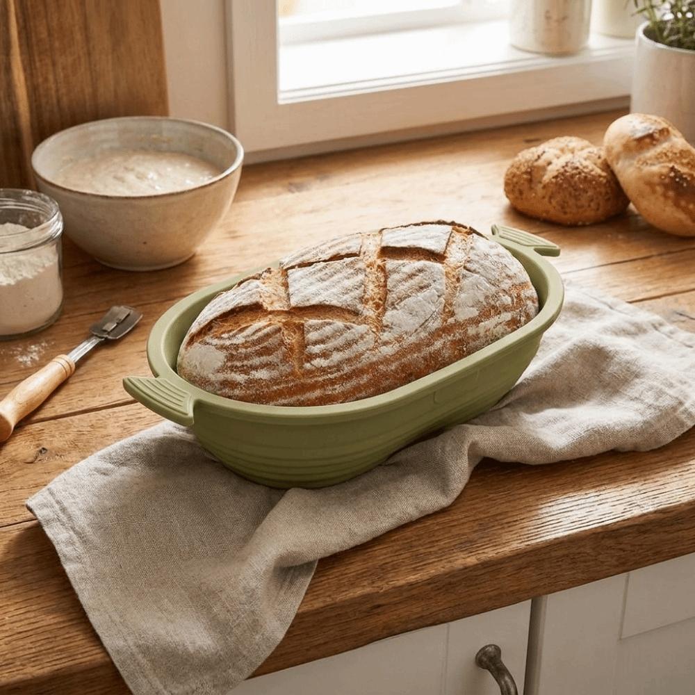 Heat-Resistant Sourdough Bread Baking Bowl Food Grade Dough Fermentation Bowl  Bread Making