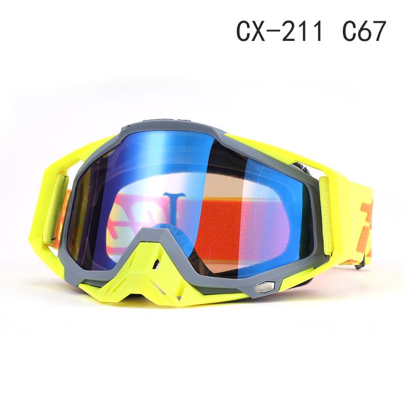 Gafas de Moto y Esquí a Prueba de Viento Transfronterizas: 100% Todoterreno, Equitación al Aire Libre y Protección para Descenso