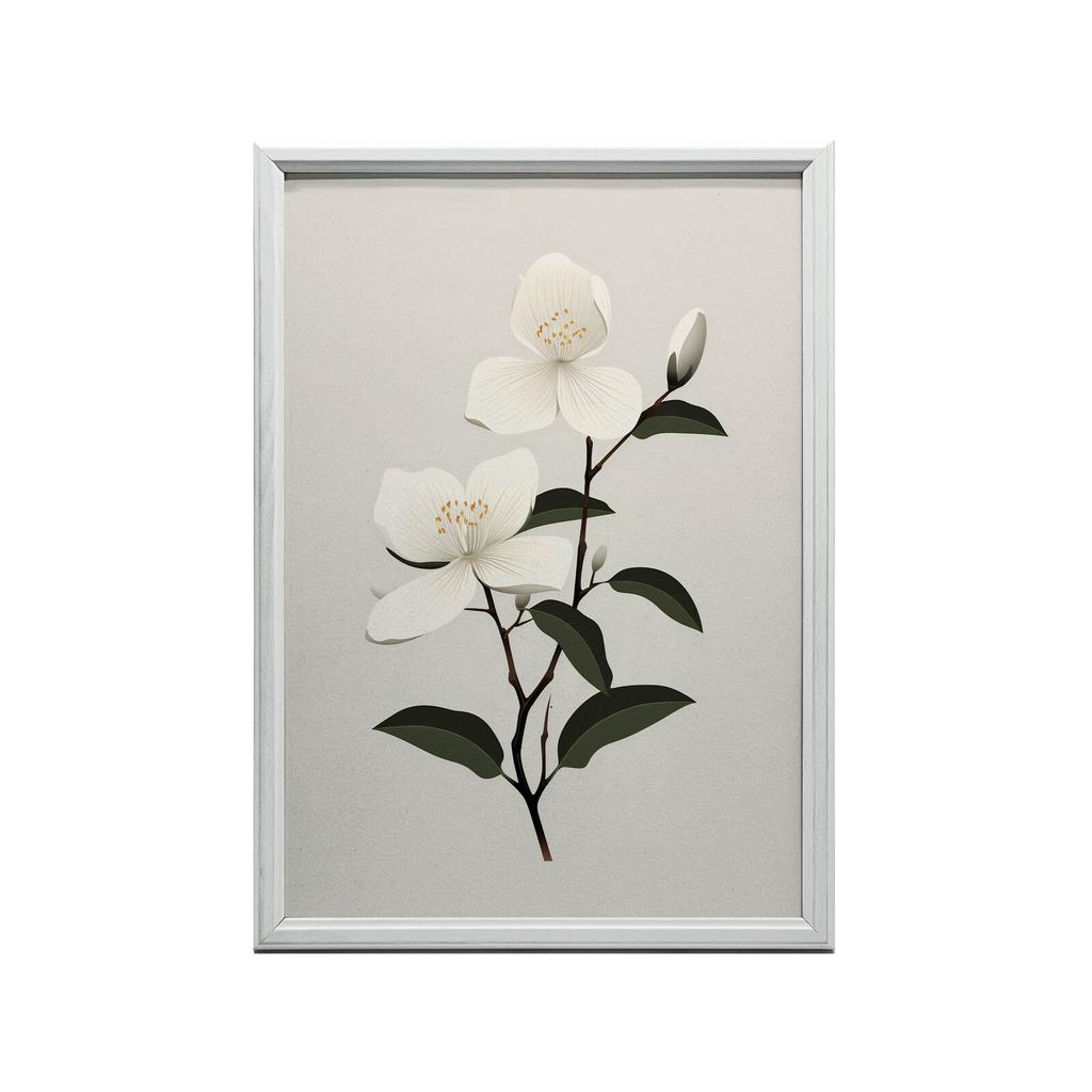 Jasmine Branch Jasmine Branch, 30X40 Cm, Frameless, 230 Gsm Matte Paper