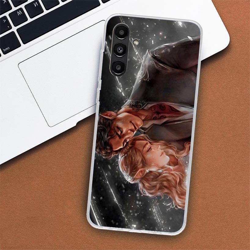 A Court Of Mist And Fury Phone Case For Samsung Galaxy A02S A12 A22 A32 A42 A52 A72 A51 A50S A71 A41 A31 A21S A70S A40 A30S A20E