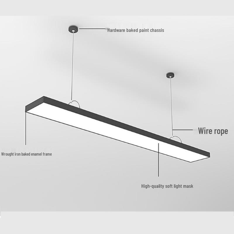 Seamless Linear LED Office Pendant Light