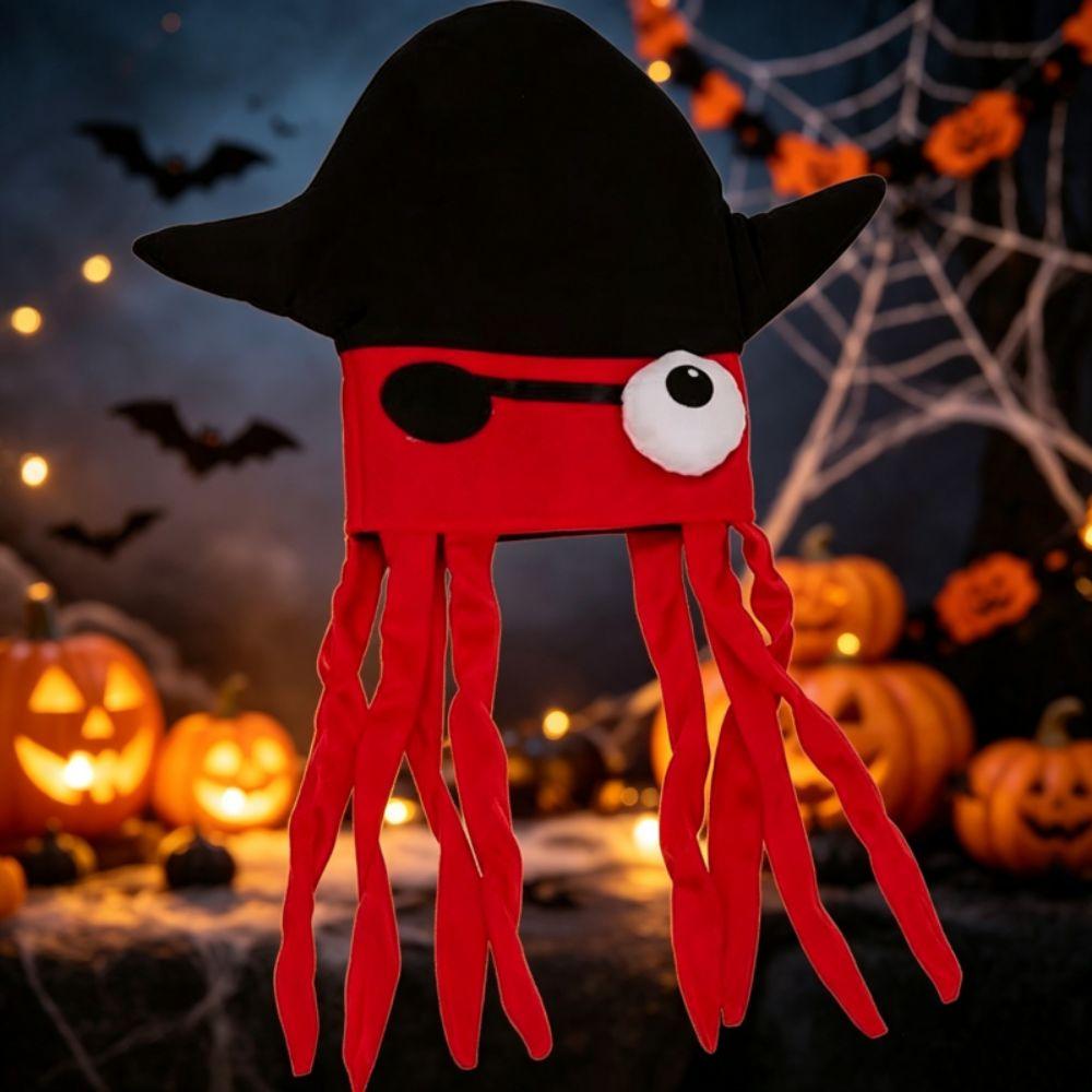 Ocean Animal Octopus Cap Whimsical Octopus Costume Headpiece Funny Party Hat  Party Supplies