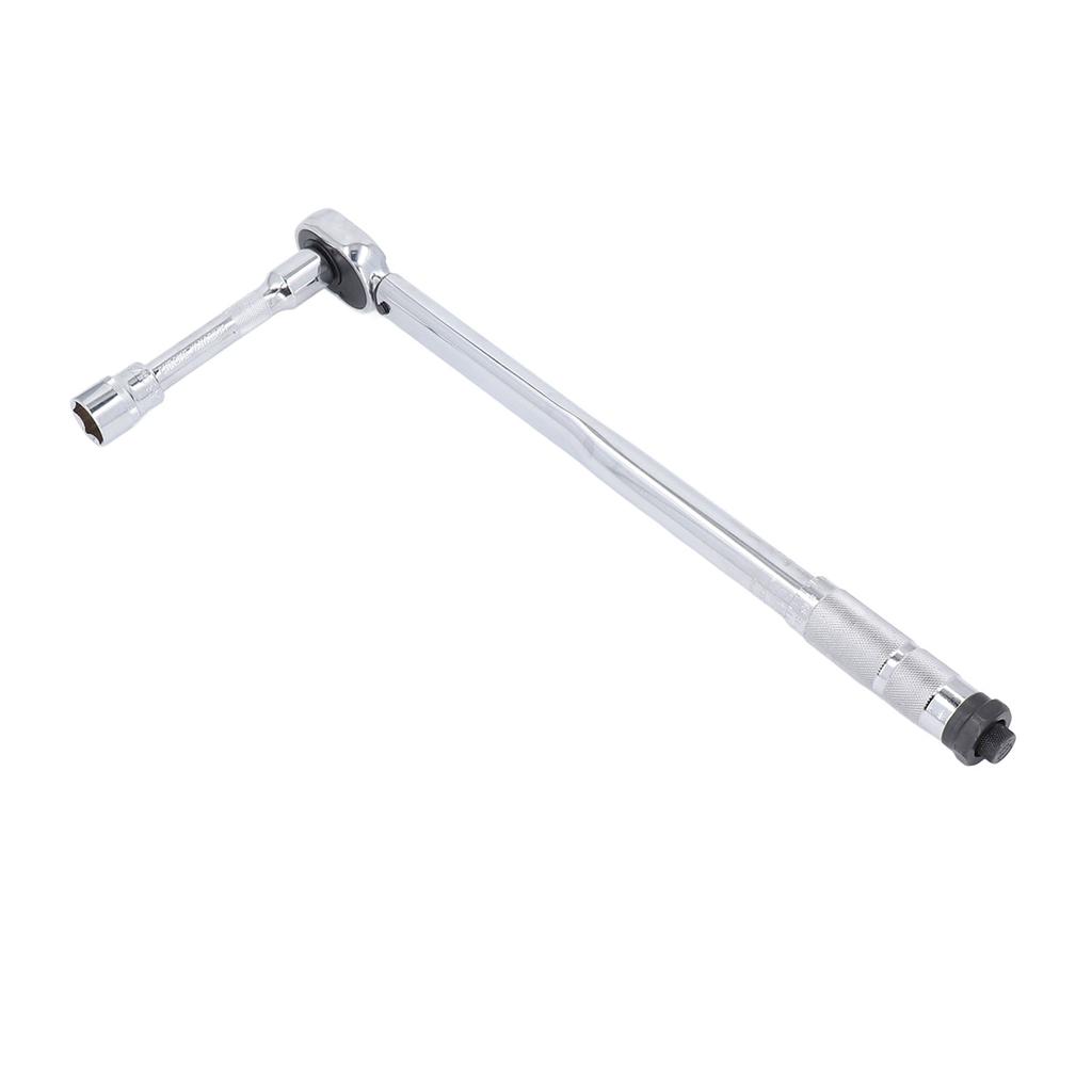 Cheie torsivă cu acționare pătrată de 12 inch, 28 până la 210 Nm, cheie torsivă cu clic și tubulare de 17, 19 și 21 mm