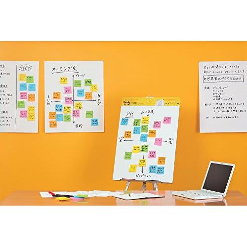 Post-it notes, strong adhesive, ruled lines, neon color, 75 x 75 mm, 90 sheets x 5 books, 630-5SSAN