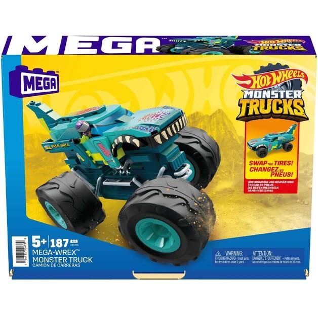 Конструктор Mega Hot Wheels Mega Wrex Monster Truck HDJ95