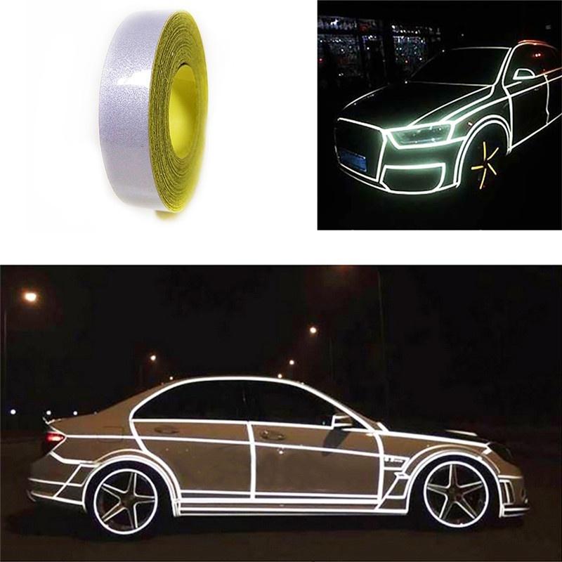 Samochód Auto Truck Odblaskowy pasek bezpieczeństwa Ostrzeżenie Conspicuity Tape Sticker