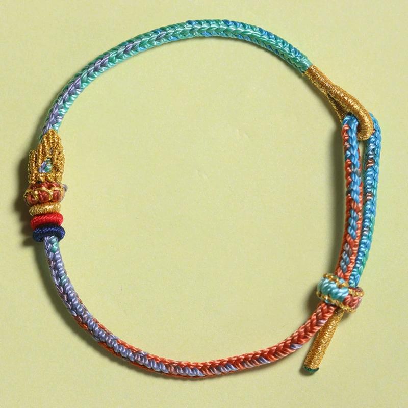 Hand-Woven Adjustable Bracelet Unisex Lucky Charm Bracelets Perfect Bangles Gift For Friends And Relatives