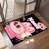 Custom Name Personalized Labubu Print Carpet, Versatile Home Decor Rug, for Playroom, Apartment, Balcony, Entryway, Hallway Gift