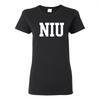 Northern Illinois Huskies Basic Block Womens T-Shirt - Black