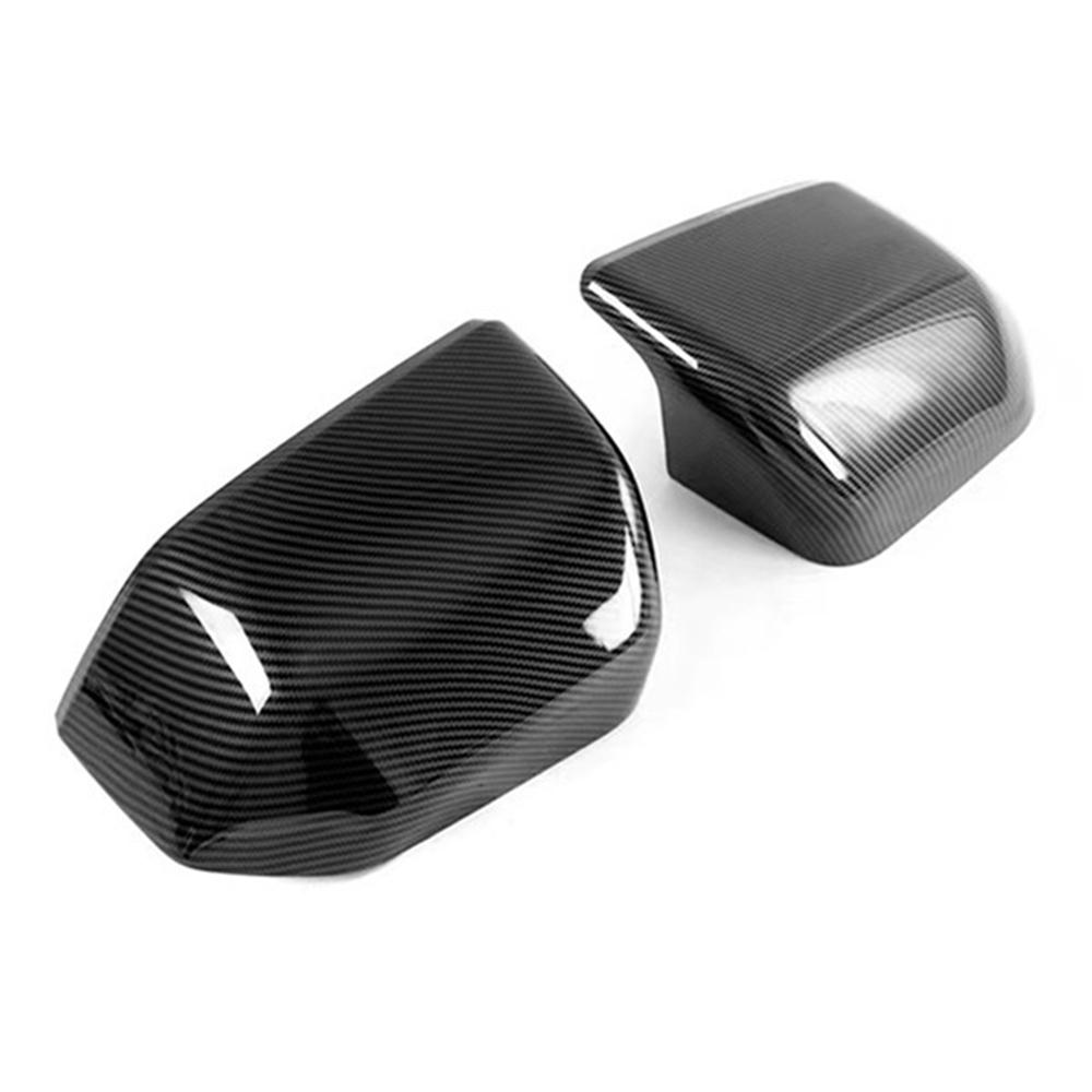 For 2015-2020 Ford F150 Truck Replacement Mirror Covers Cap Painted Carbon Fiber