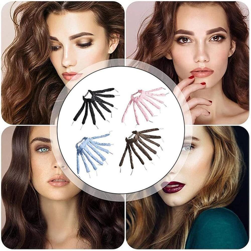 DIY Curling Stick Octopus Curls Silk Ribbon New Lazy Hair Curler  Lazy Hair Styling Tools