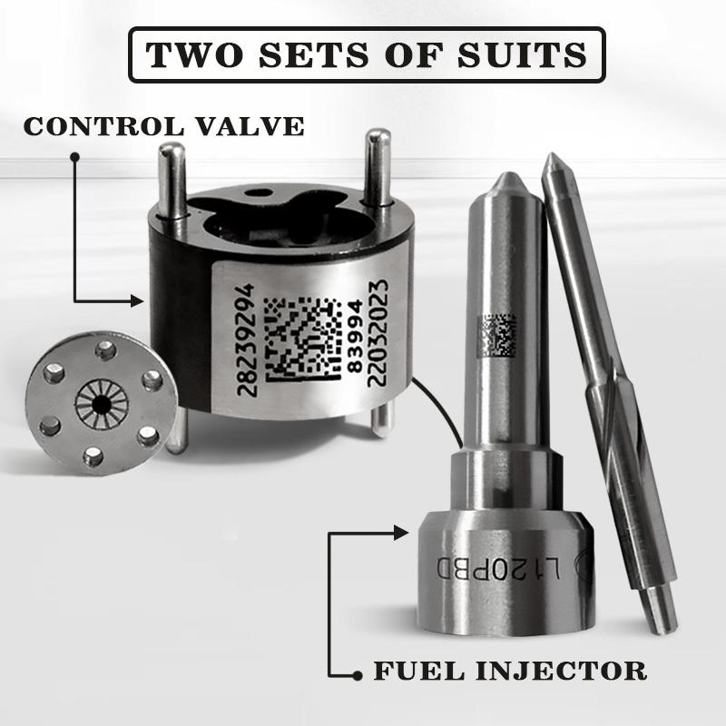 Nozzle L120PBD and Control Valve 28239294 For T.DI EJBR04001D/EJBR01801Z/EJBR01801A Euro3 Common Rail Injector Kit,ZC2426