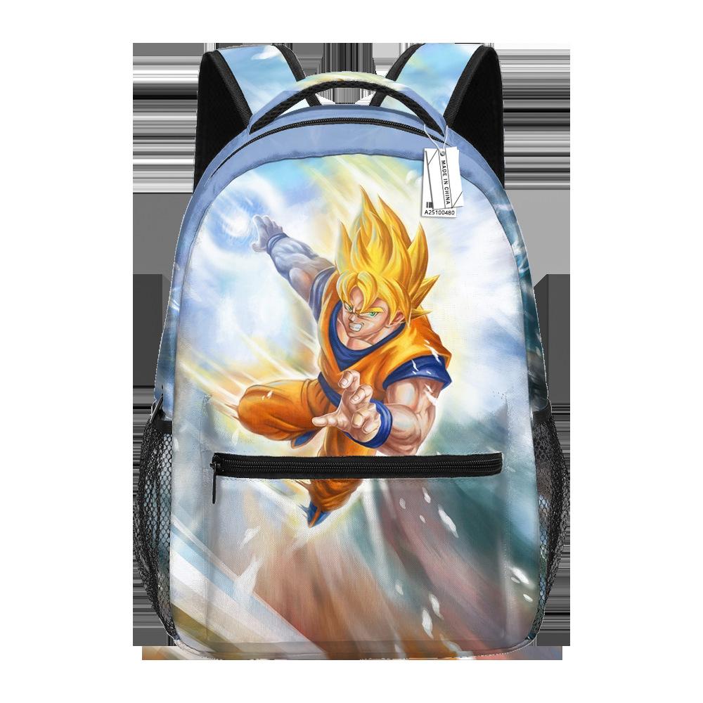 Dragon Ball Dragon Ball Student Backpack Primary And Secondary School Schoolbag Children'S Backpack Cartoon Animation Backpack