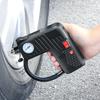 12V Portable Car Tire Pressure Gauge Air Inflator Pump with LED Safety Hammer