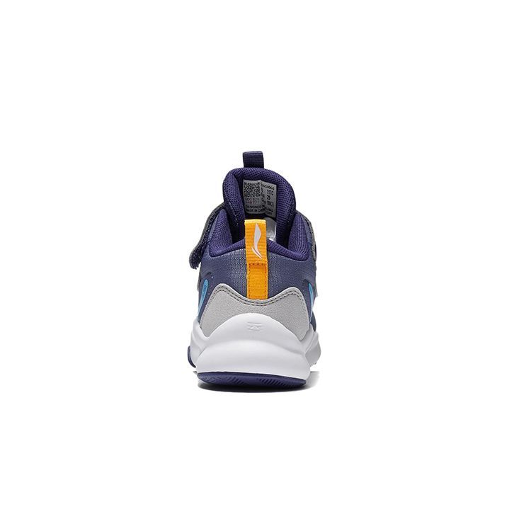 Li Ning Wade-Sign 2 Shock Absorbing Sports Casual Shoes Kids Casual Shoes Blue Purple YKNS004-5
