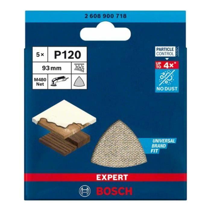 Abrasifs réticulés expert m480 g120 - bosch - 2608900718