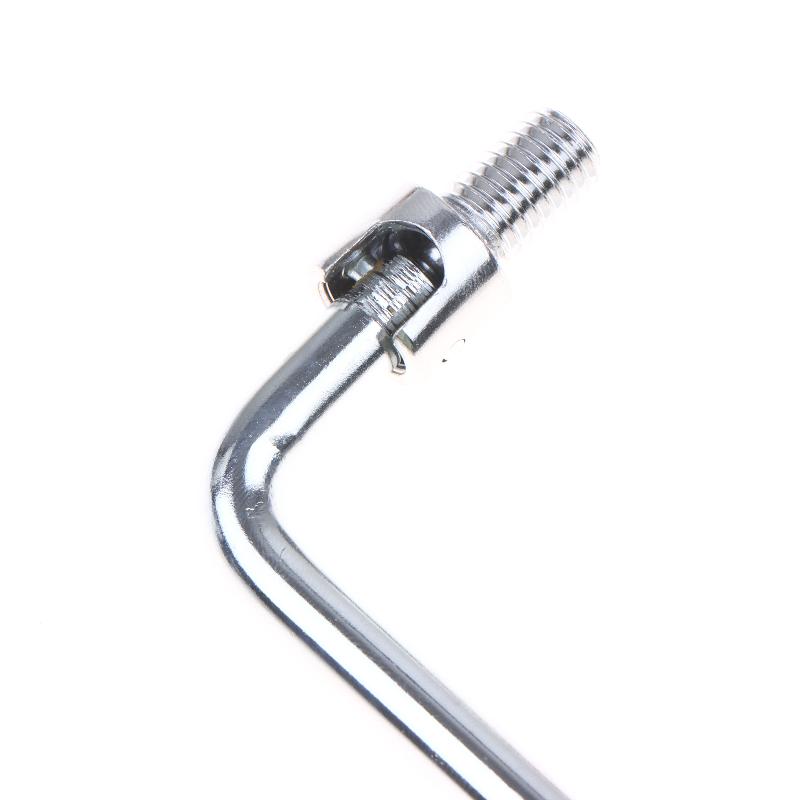 Carbon Steel Metal Drawer Handle Foldable U-Shaped Door Pull Water Proof for Outdoor Patio Cabinet Garden Shed Doorway