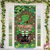 St Patricks Day Decorations Irish Shamrock Door Cover Saint Patricks Day Front Porch Welcome Sign St. Patrick's Day Decorations for Home Party