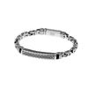 2026 Retro Old Personality Safe Pattern Couple Bracelet Retro Pure Hand-woven Bracelet Fashion Jewelry