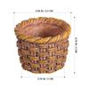 6Pcs Miniature Rattan Resin Baskets Mini Baskets for Mini House Accessories Small Storage Basket Landscape Decoration Micro
