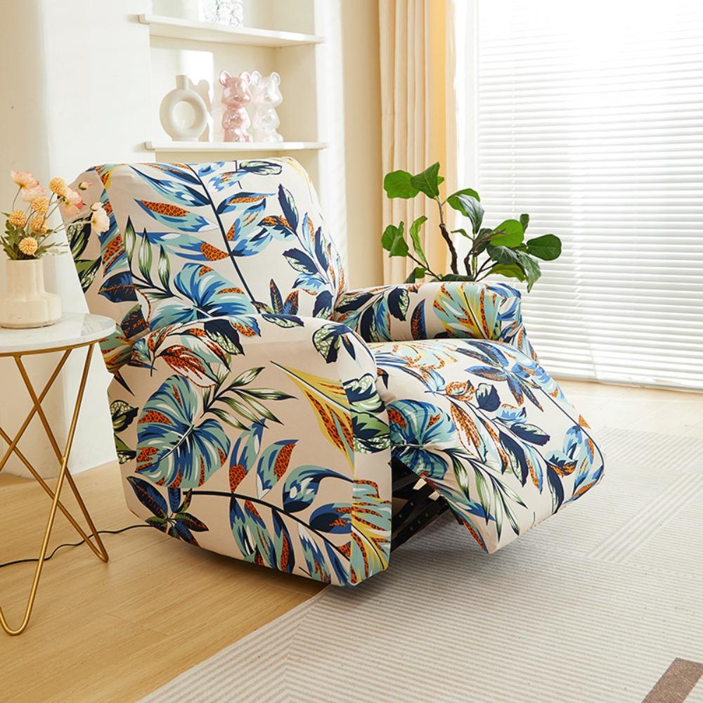 

Elastic Cheers Sofa Slipcover with Print Design Anti Slip Dustproof Stretchable Furniture Protector Chivas 4pcs/set- Single