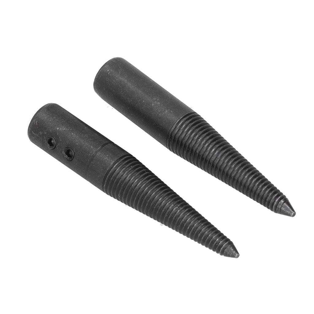 6Pcs Tapered Spindle Adapter Safe Secure Sturdy Steel Durable Stable Threaded Tapered Spindle for Bench Grinder