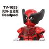 Nowe klocki budowlane Wolverine Deadpool Mini figurki akcji