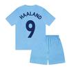 Manchester City FC Boys Haaland 9 Sublimated Short Pyjama Set
