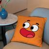 The A-Amazing World of Gumball Cushion Cover 2-in-1 Reversible Plush Pillow Cover | Car/Sofa/Bed | Perfect Gift