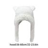 Winter Bear Ear Hat for Teens Keep Warm Protecting Ear Hat Windproof Outdoor