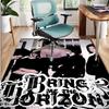 Bring Me the Horizon Pattern Rug, Indoor/Outdoor Mat, for Picnic, Gameroom, Bedroom, Office, Living Room, Home Decor Carpet, Birthday Gift