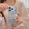 New Blue Bow Tie Magnetic Phone Case For iPhone 16 Pro 15 14 Pro Max 15 Promax Cover For Magsafe Stand Shockproof Cases Girl