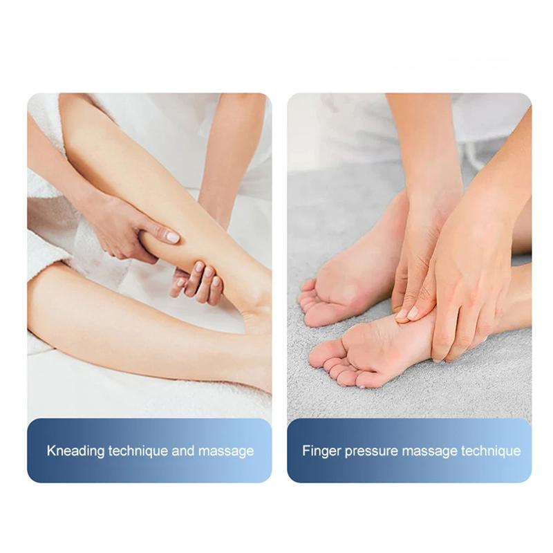 Super Big Electric Foot Massager with Heat Therapy for Plantar Fasciitis Calf Muscle Fatigue Relief and Relaxation