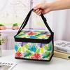 Oxford Cloth Insulated Outdoor Lunch Bag - Handheld Cold Storage Picnic and Takeaway Bag