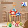 Baby Animal Rattles Bed Stroller Bell Toys Newborn Grab Ability Training Dolls Educational Plush Infant Toy 012 Month