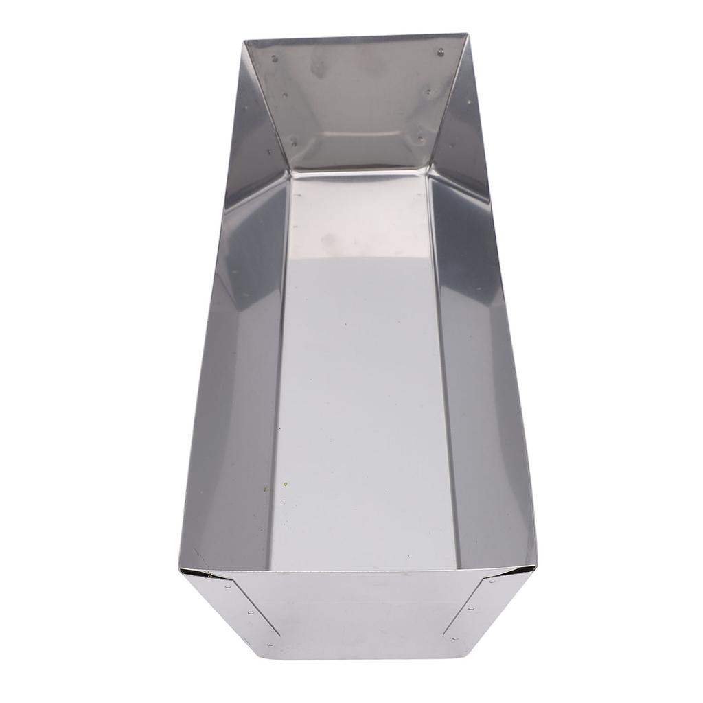 Mud Pan 14 Inch Mud Pan 210 Stainless Steel High Strength Smoothly Tool Tray Bucket for Cement Mortar Putty Paint Mixing