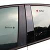 16Pcs Gloss Paino Black Pillar Post Fit For Toyota Corolla 2019 2020 20212022 Door Side Window Decal Cover Sticker Set