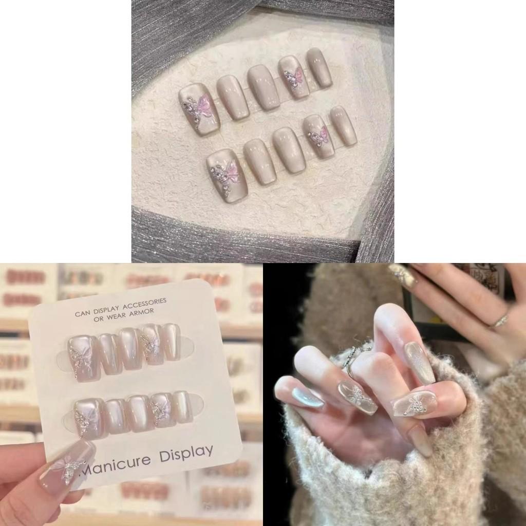 Handmade Nail Wear Fashion Casual Simple Exquisite Classic Nail Patch Style