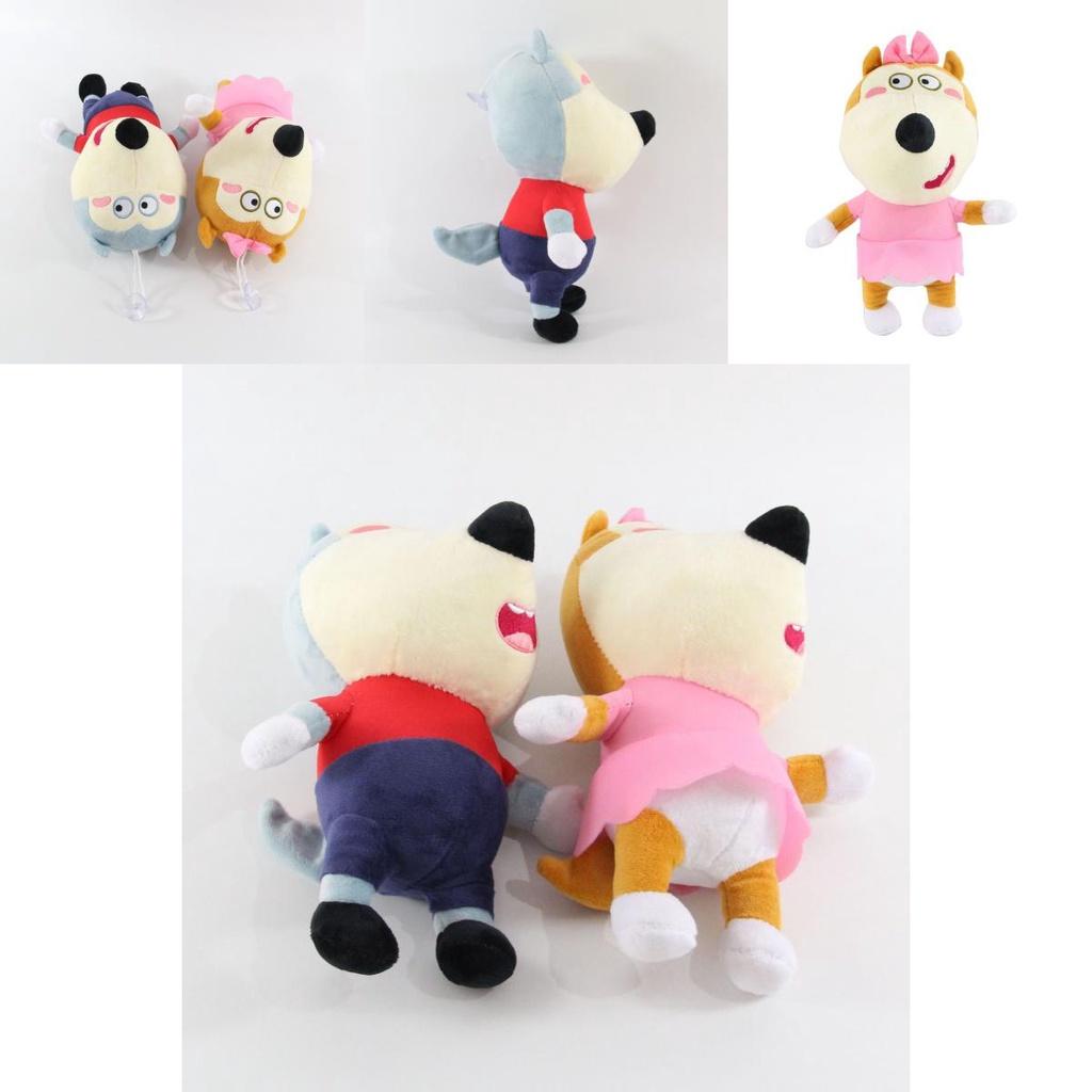 Adorable 25cm Wolfoo Lucy Plush Toy Soft And Cuddly Stuffed Cartoon Doll