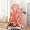 Nordic Style Ceiling Bed Canopy Baby Crib Breathable Mosquito Net Windproof Curtain Nursery Room Decor