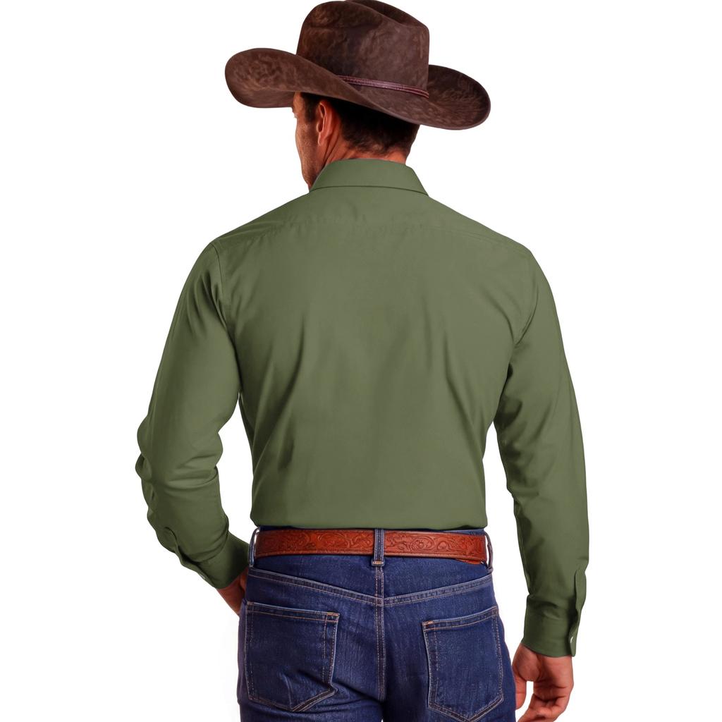 Cardigan a manica lunga da uomo basic con due tasche