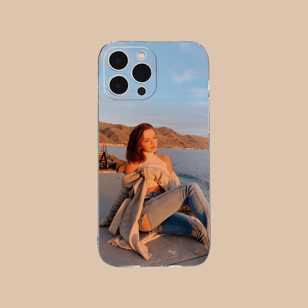 Oana Gergory Mobile Phone Case for iPhone 17 16 15 14 13 12 11 X XR XS Air Pro Max Plus Mini Clear Colorful Cover Luxury Pretty