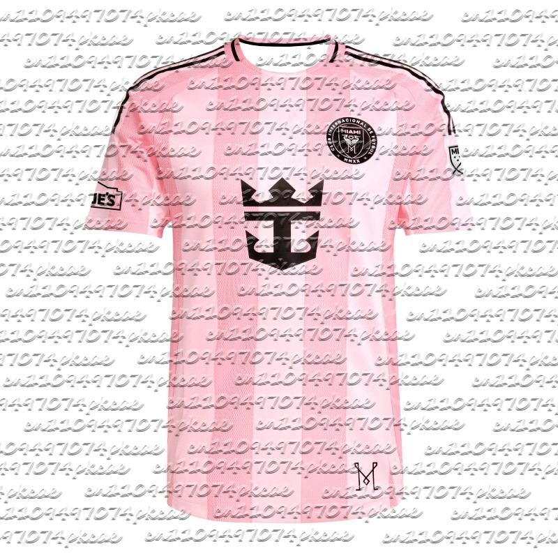 ETST29 2026 Nieuwe Mode Miami Home Kit Voetbalshirt T-shirt Mannen Volwassenen Sneldrogend Ademend Voetbal Fan T-shirt Sport Top 2XL