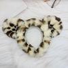 Pinces à cheveux nœud duveteux: Peluche, Fourrure et Élégant pour l'Automne & l'Hiver